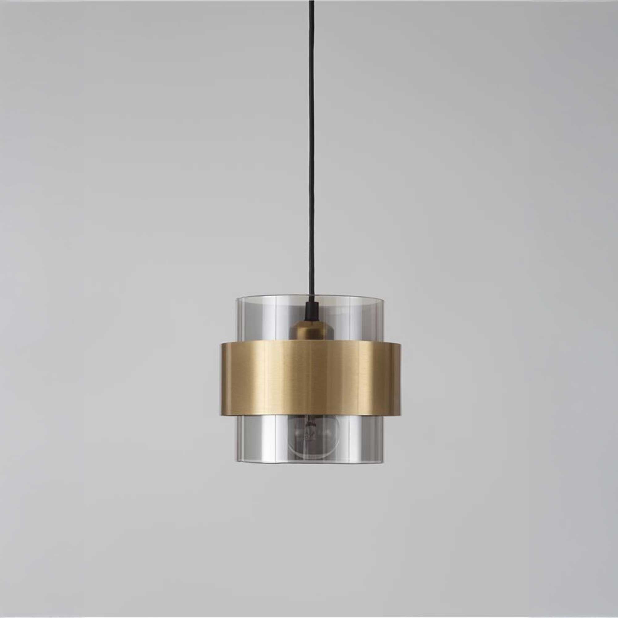 Стъклена висяща лампа Nova Luce Sianna E27