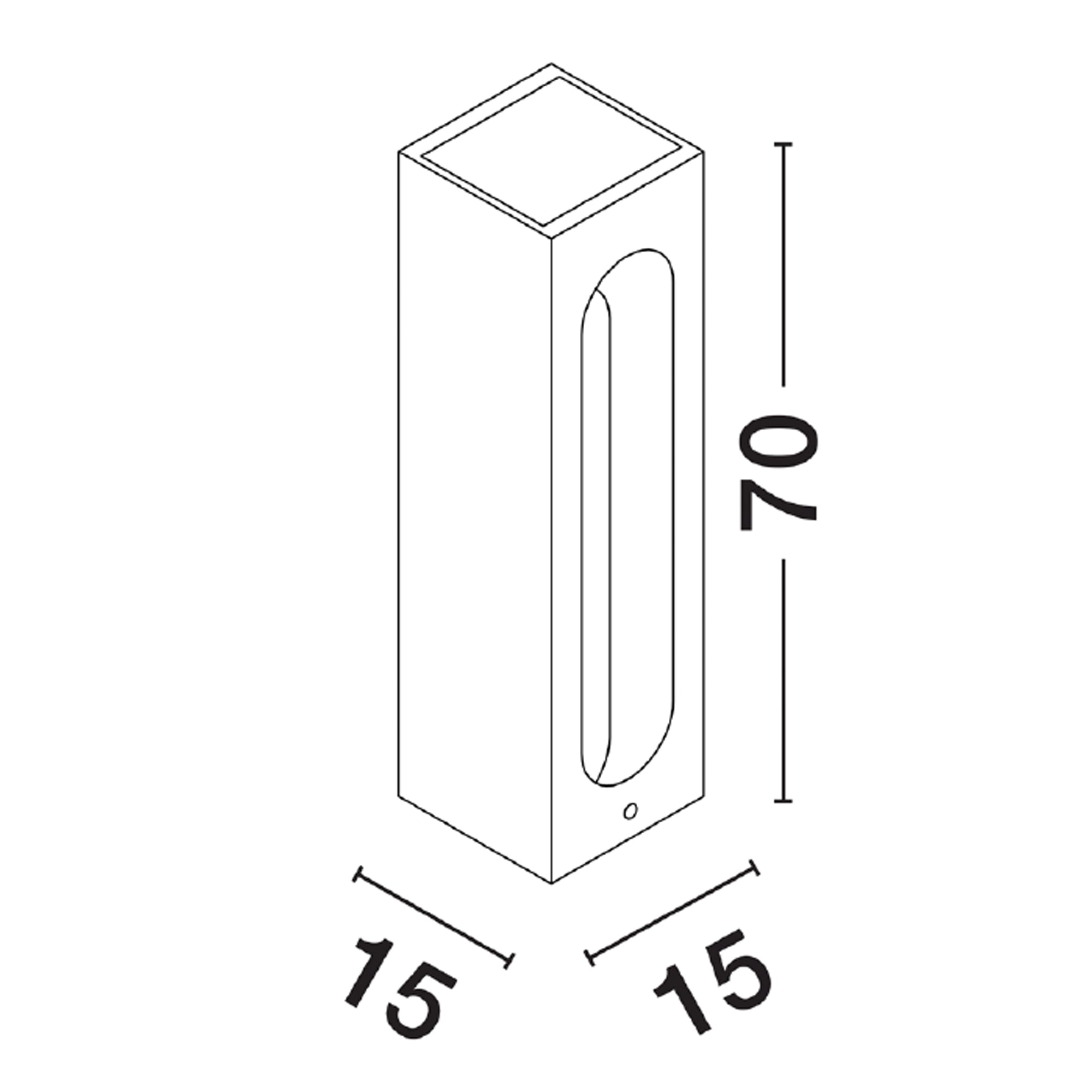 Nova Luce Stage LED sloupkové svítidlo IP65
