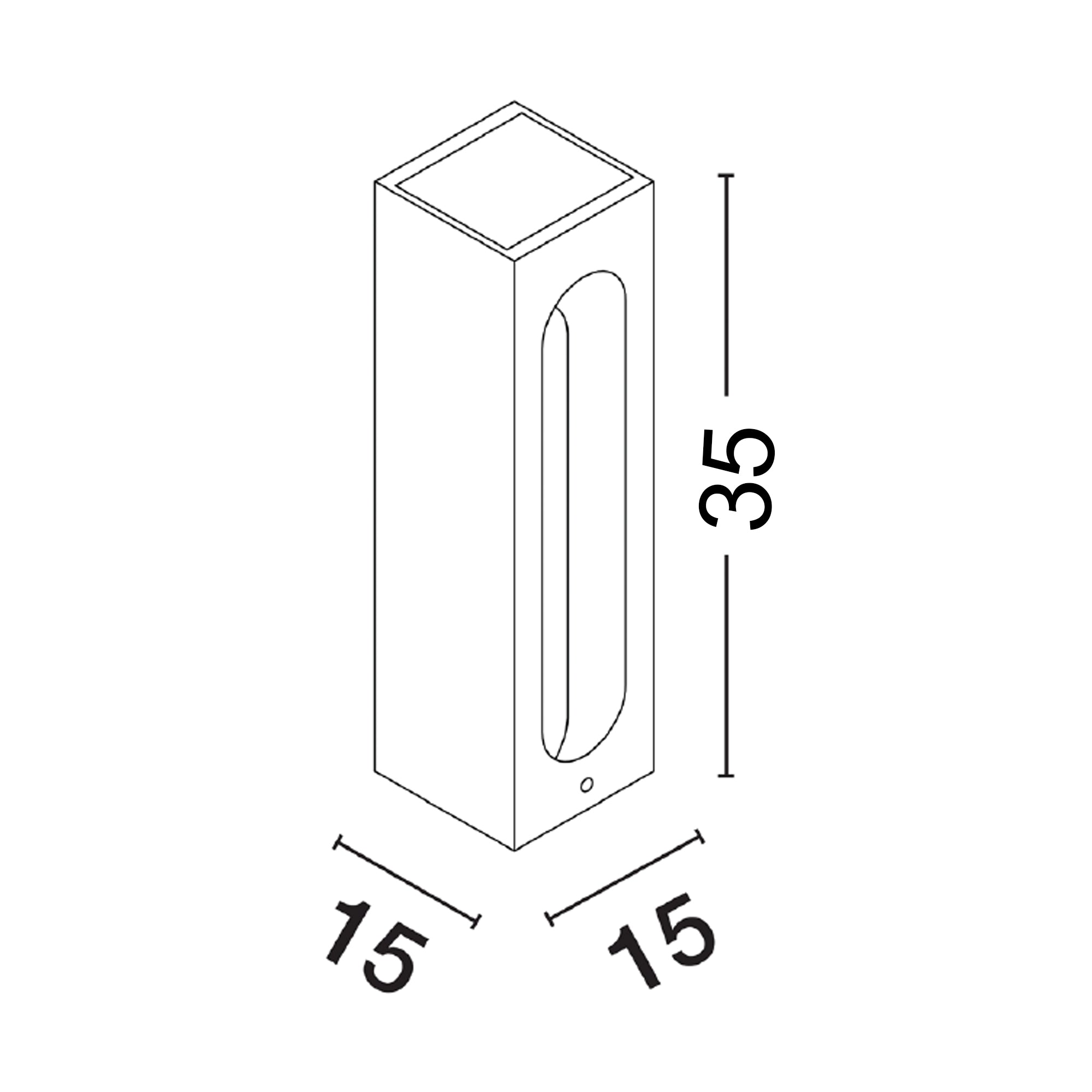 Nova Luce Stage LED sloupkové svítidlo IP65