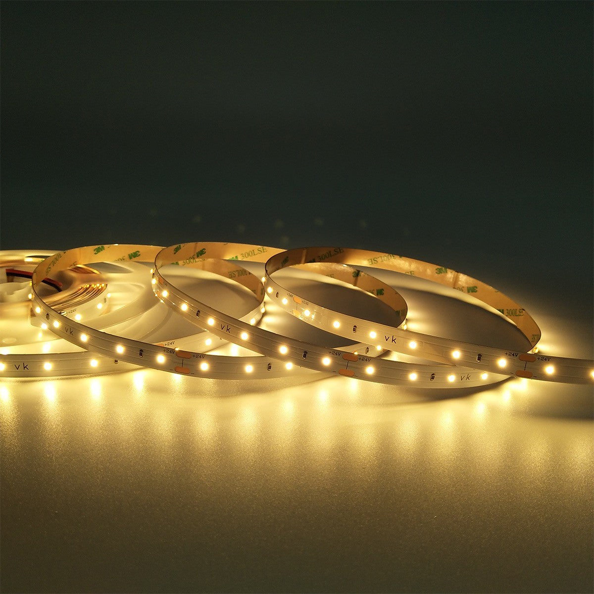 LED лента 24V CRI90 IP20 3000K (5 м)