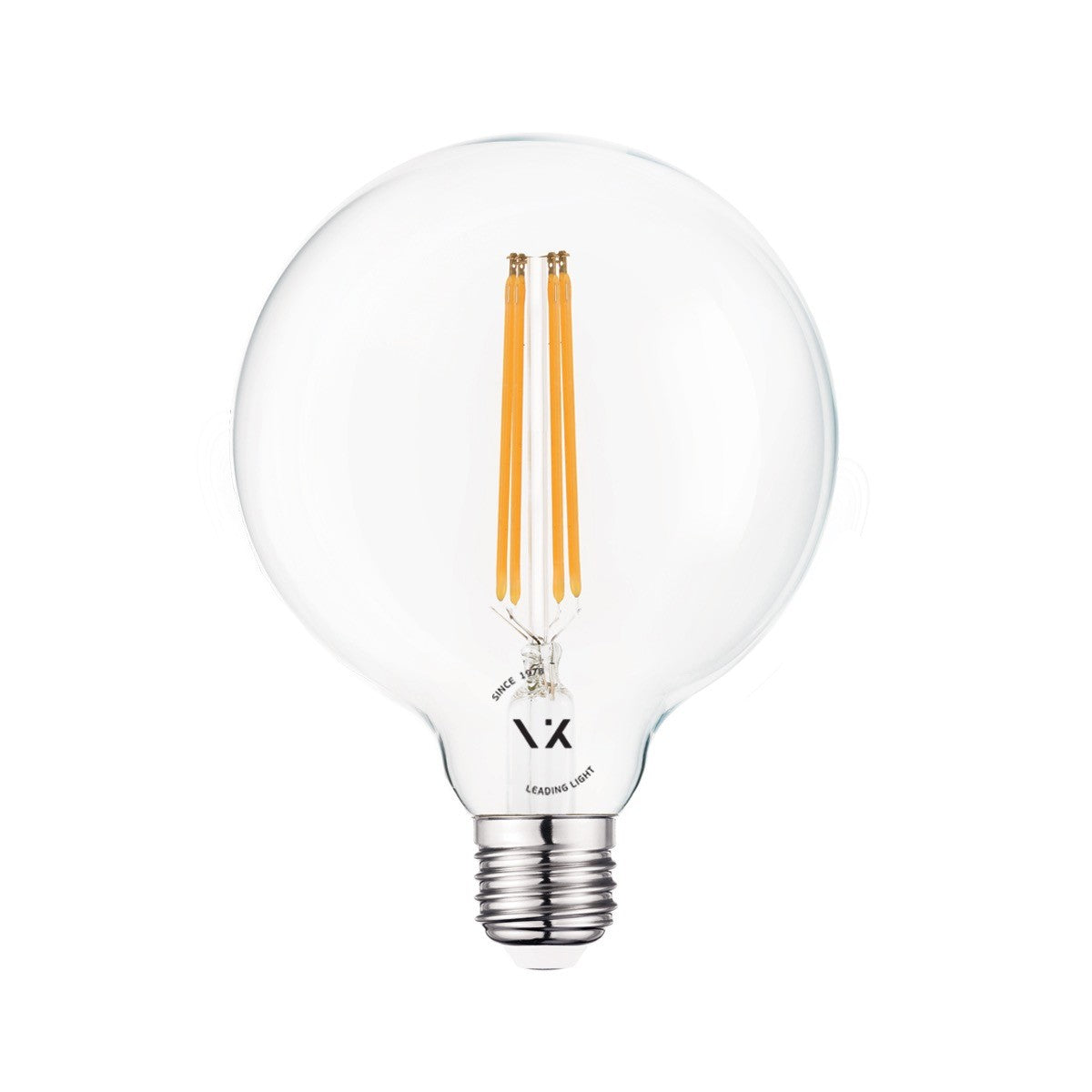 LED крушка VK Light Globo Filament Clear E27 2700K 7W с възможност за регулиране на яркостта