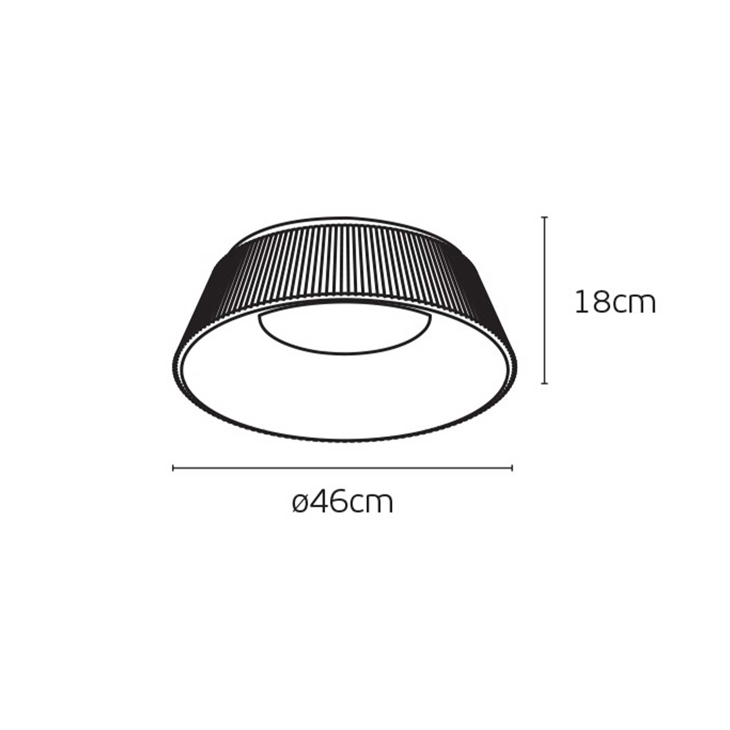 VK Light Aelia LED таванна лампа