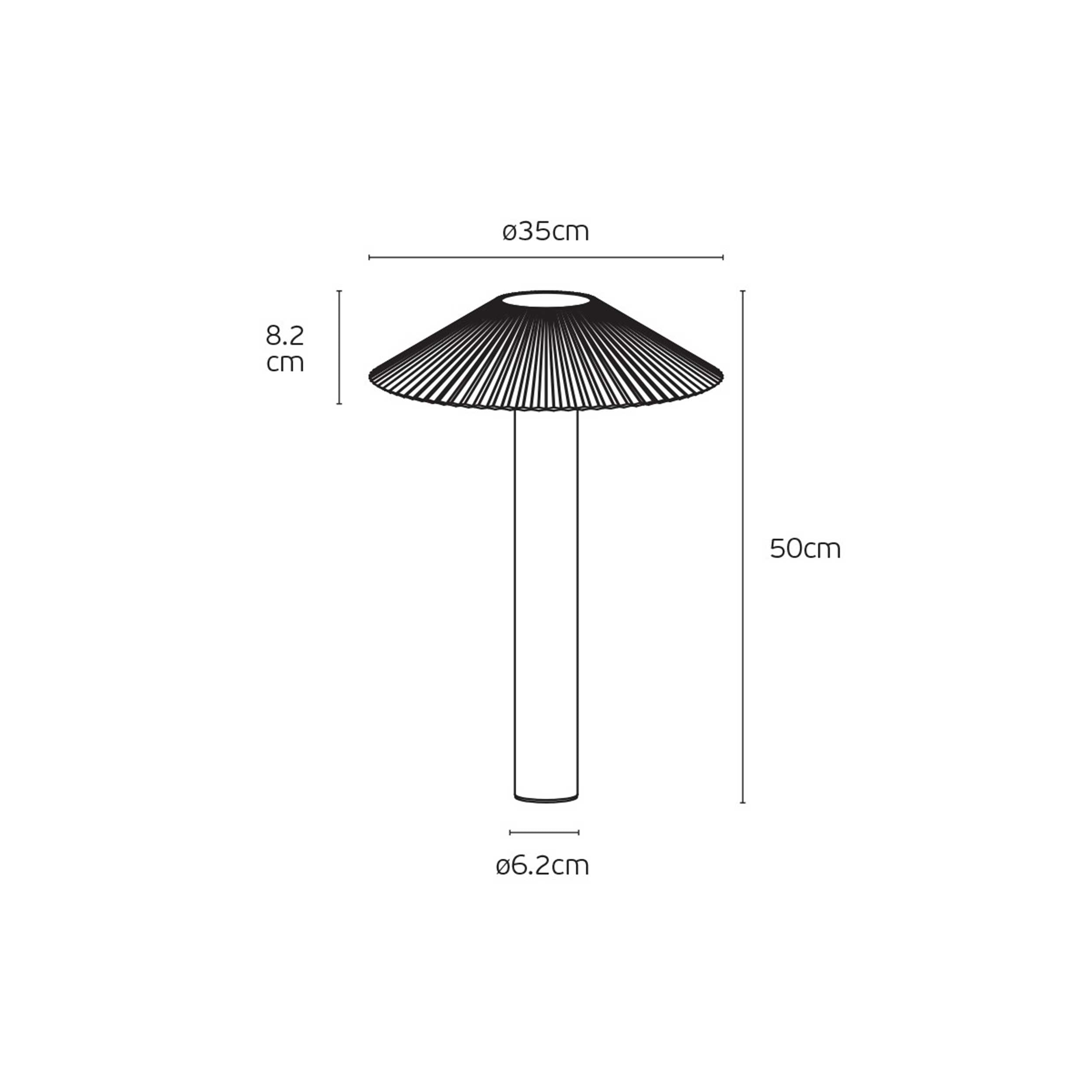 VK Light Amelie LED стълбово осветително тяло IP65