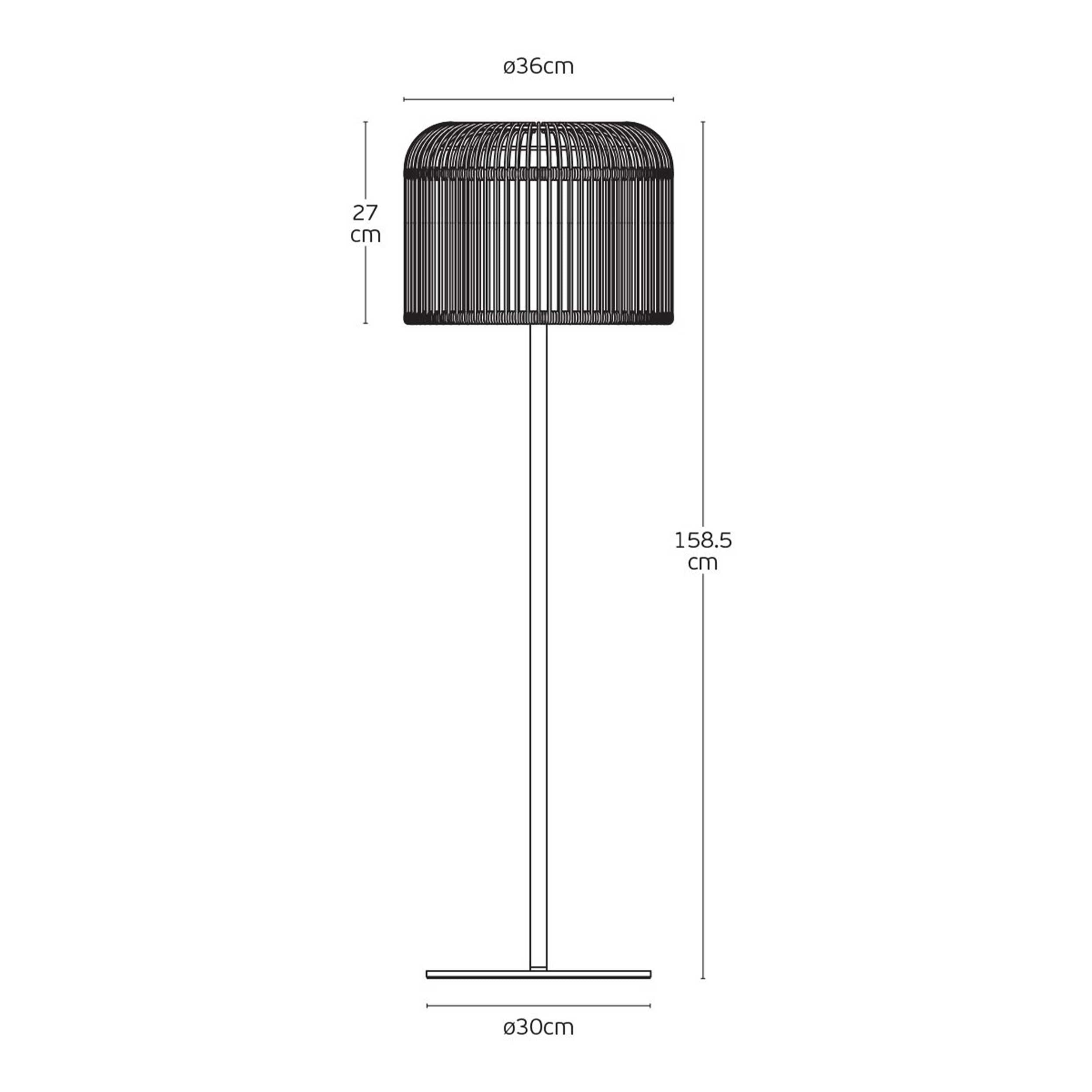 VK Light Keli E27 стояща външна лампа IP44