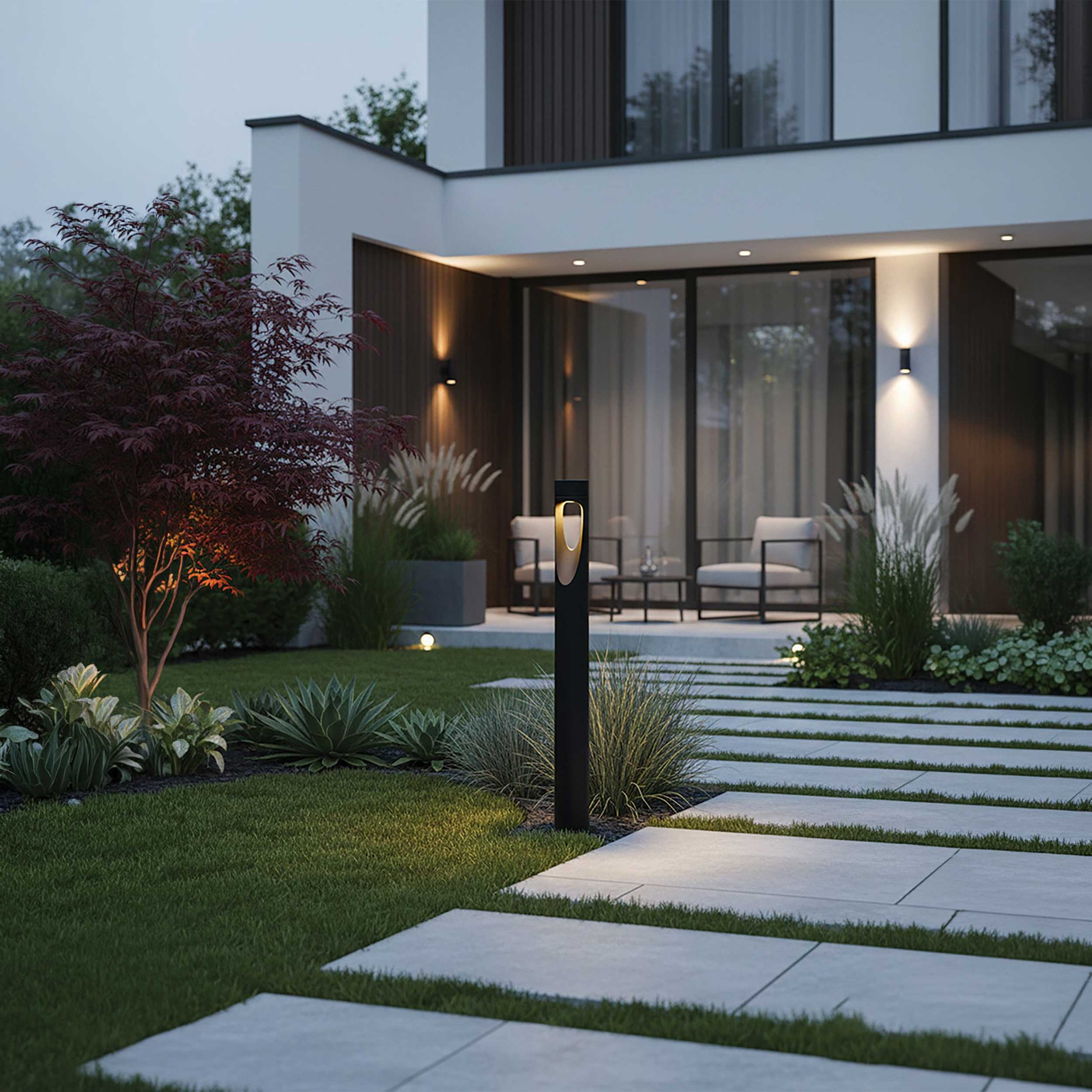 VK Light Korn II LED стълбово осветително тяло IP65