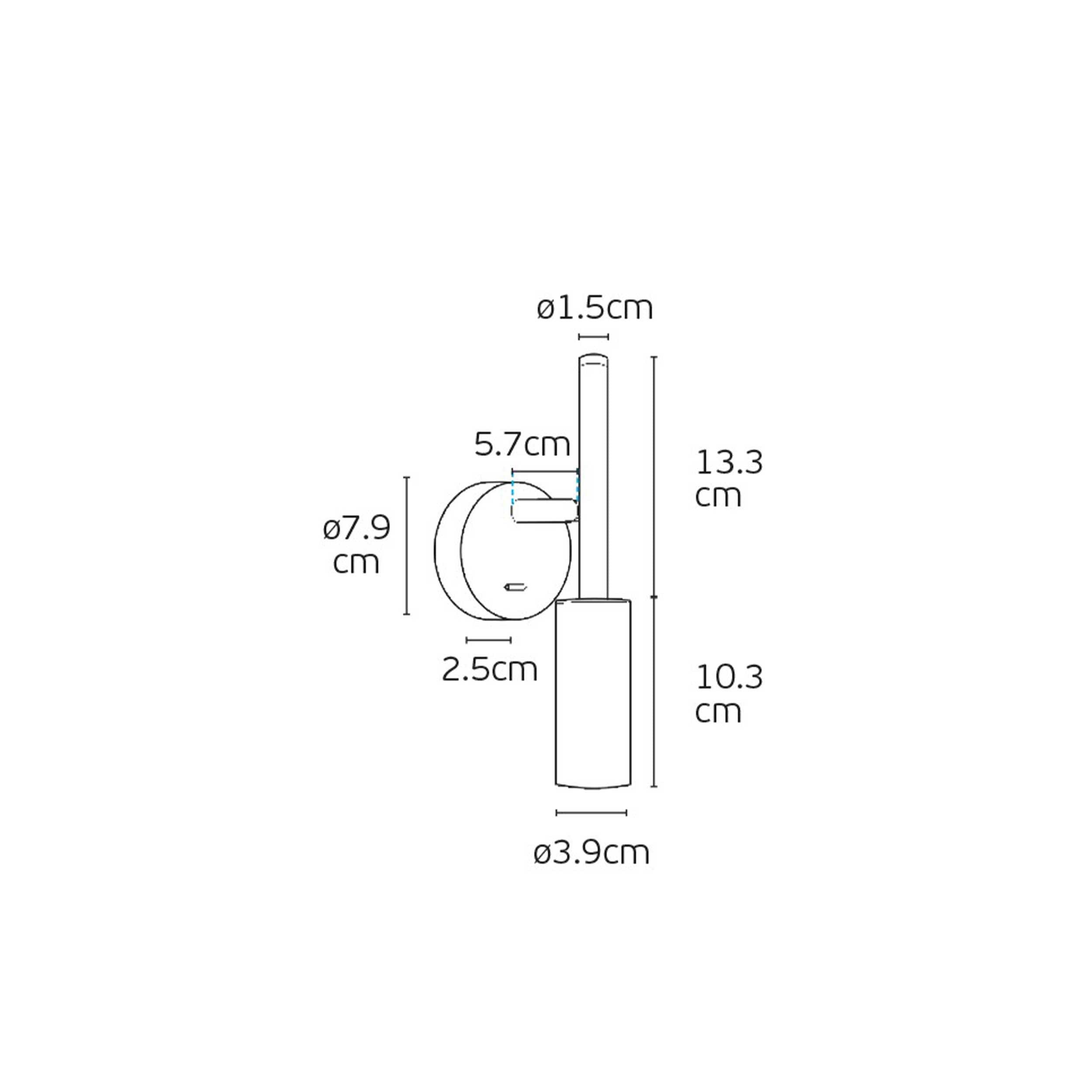 VK Light Nook LED стенна точкова лампа