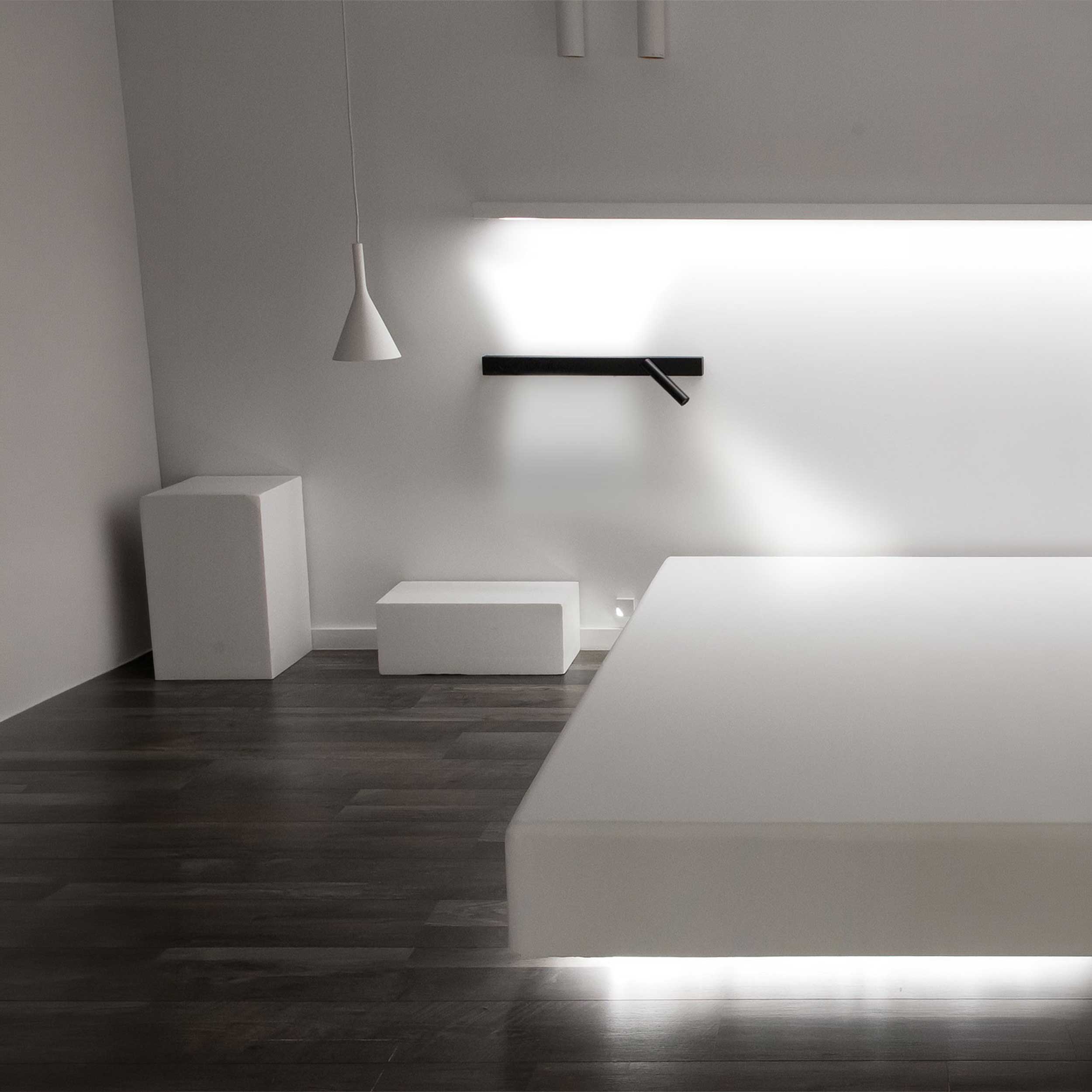 VK Light Olo LED стенна лампа 3в1