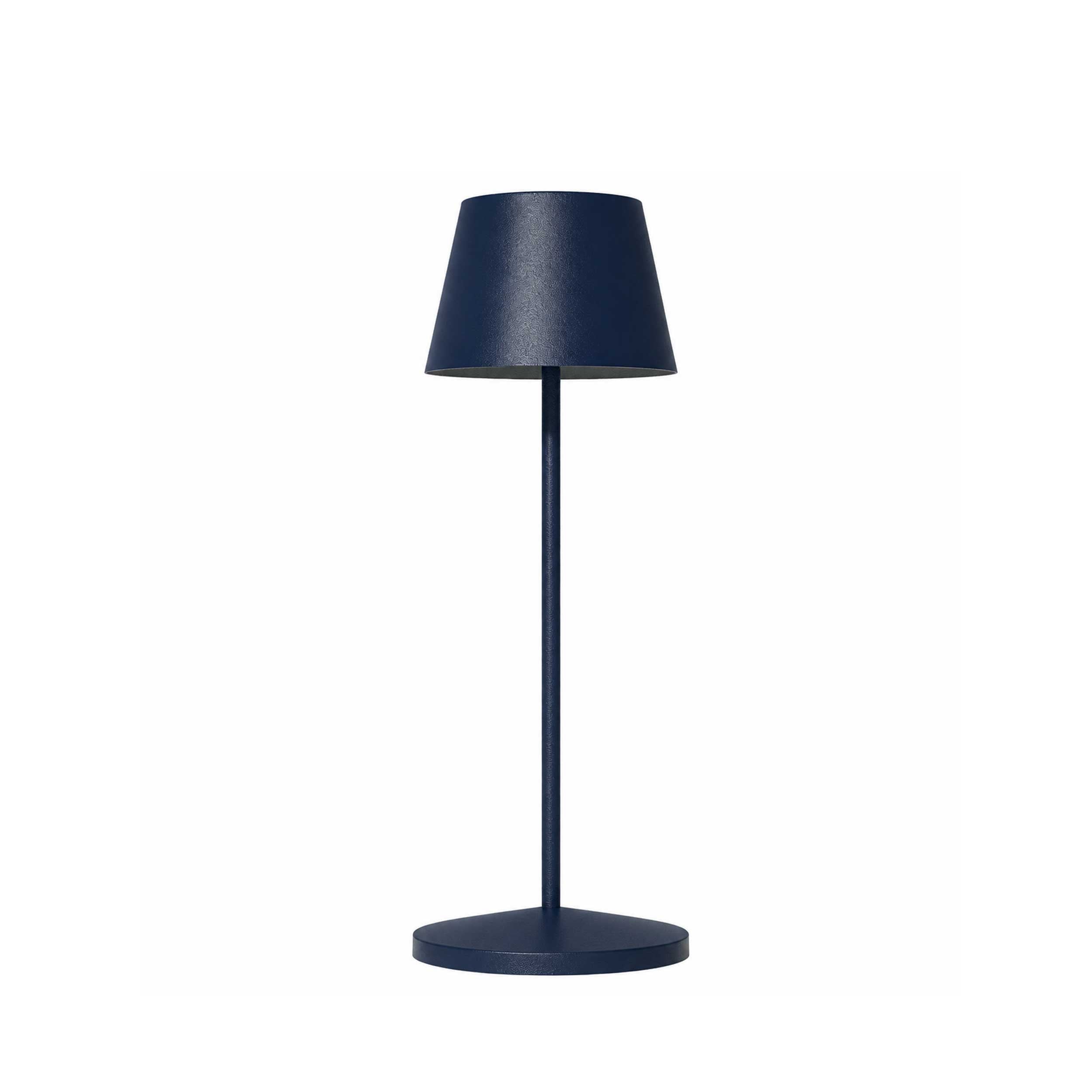 VK Light Opos LED преносима настолна лампа IP65, кръгла