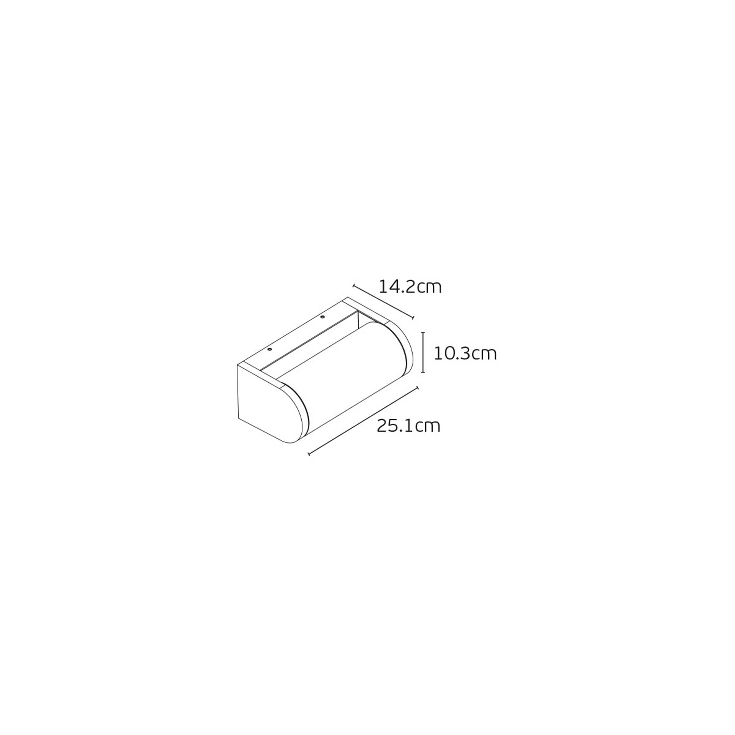 VK Light Shade LED стенна лампа IP65