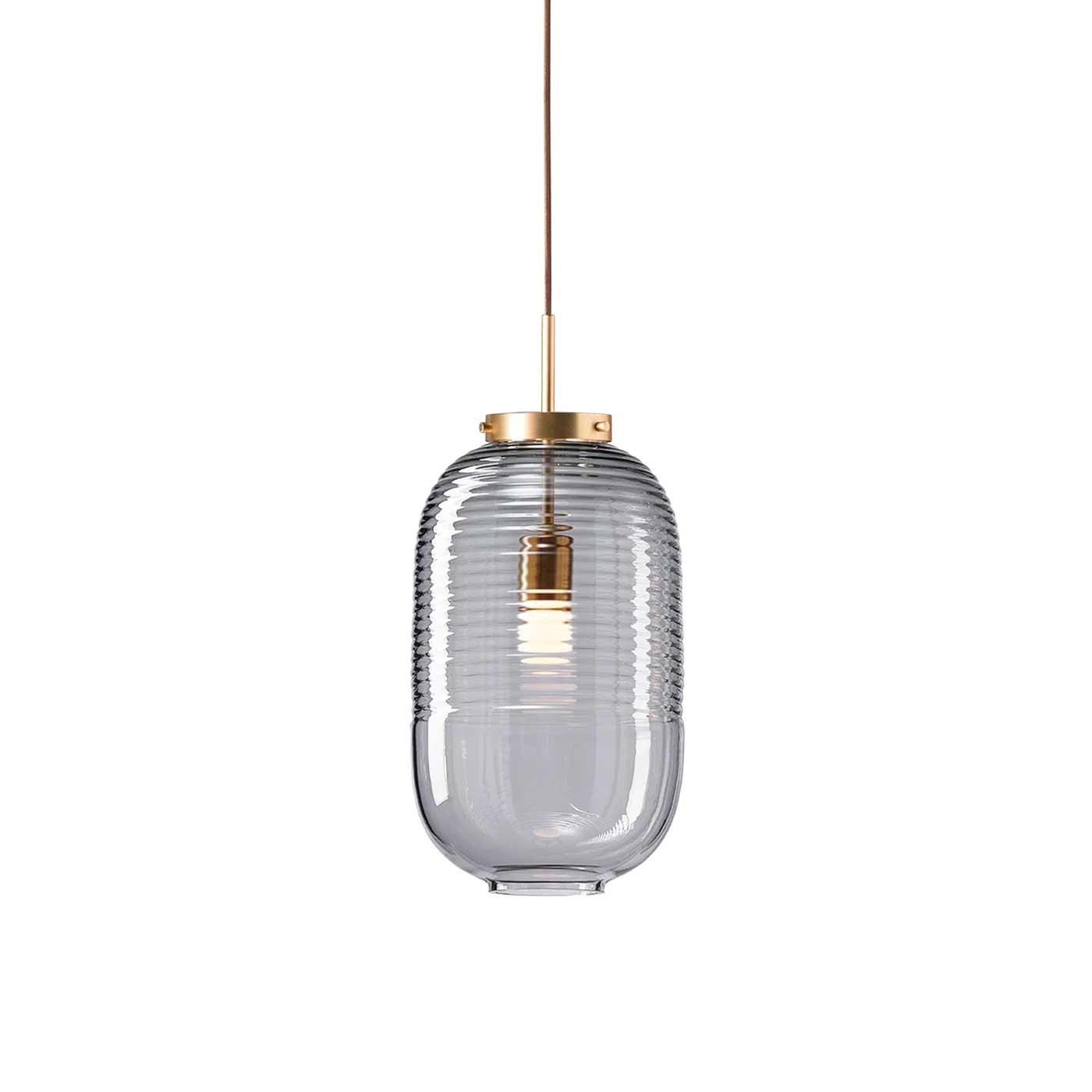 Bomma Lantern E27 skleněné závěsné svítidlo