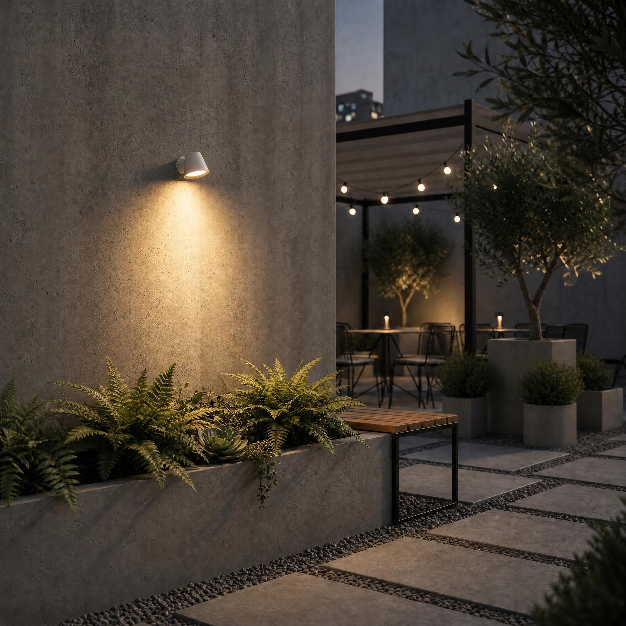 VK Light Kupo GU10 стенна лампа IP65