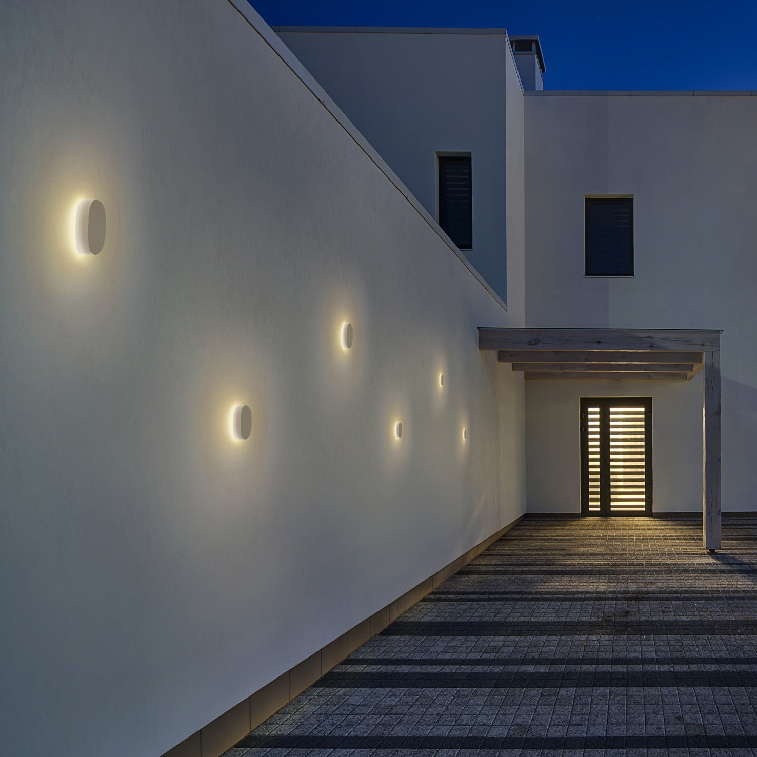 Dopo Cloud LED přisazené svítidlo bílé