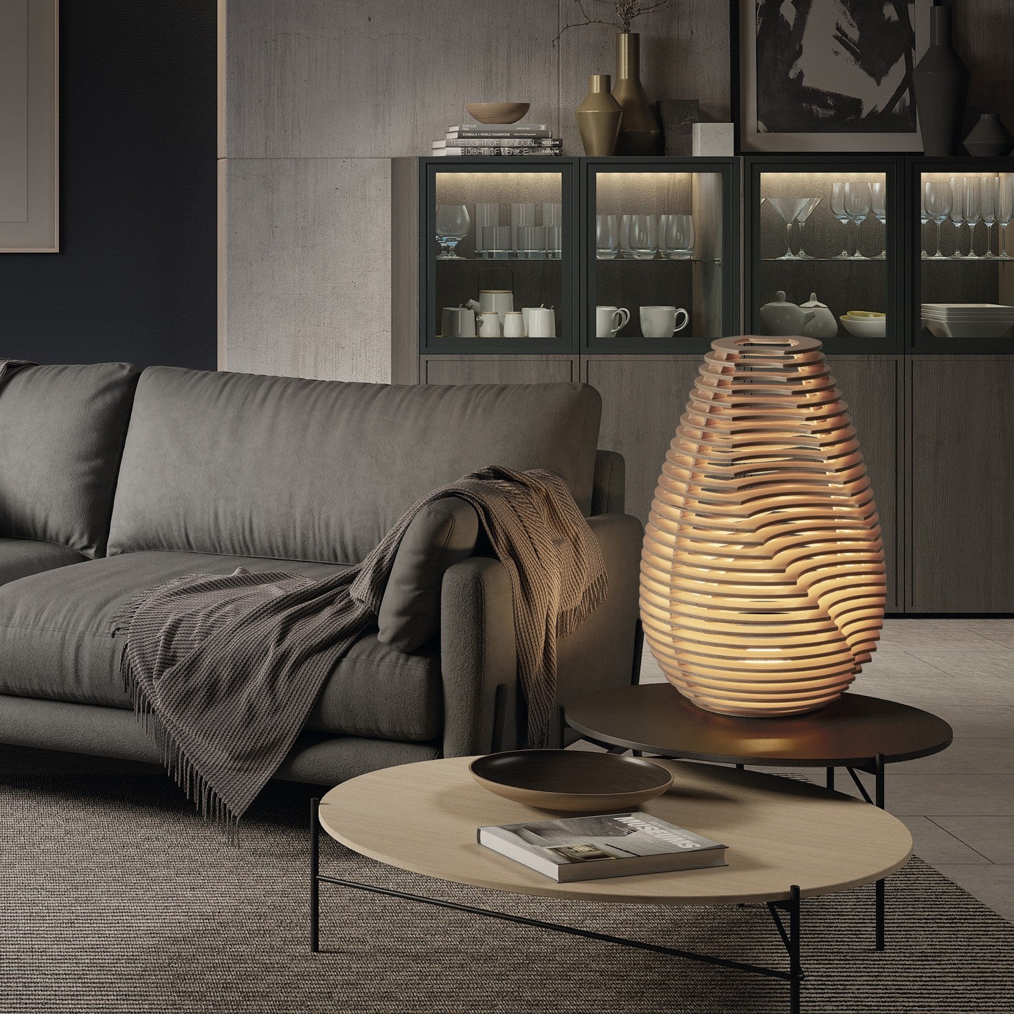 Exo Twist T GX53 stolní svítidlo