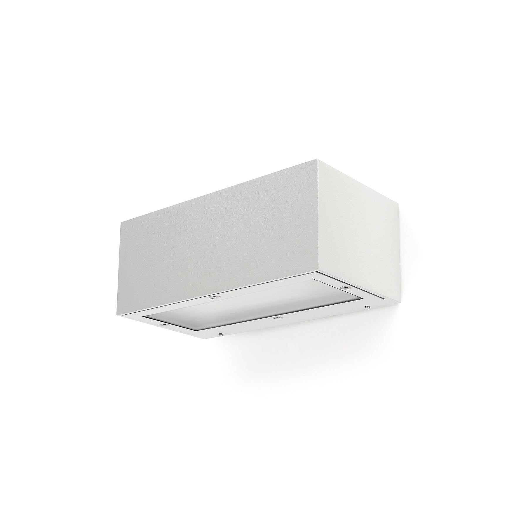 Dopo Isora up/down rectangle LED přisazené svítidlo bílé