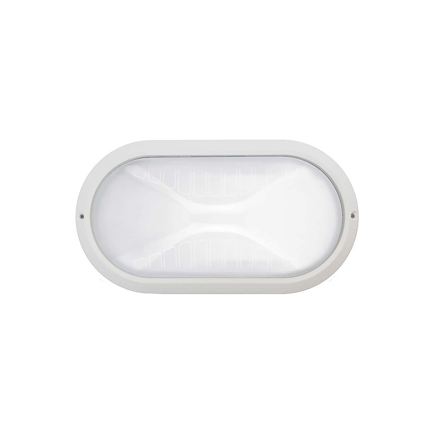 Cristher Plaff oval E27 přisazené svítidlo bílé