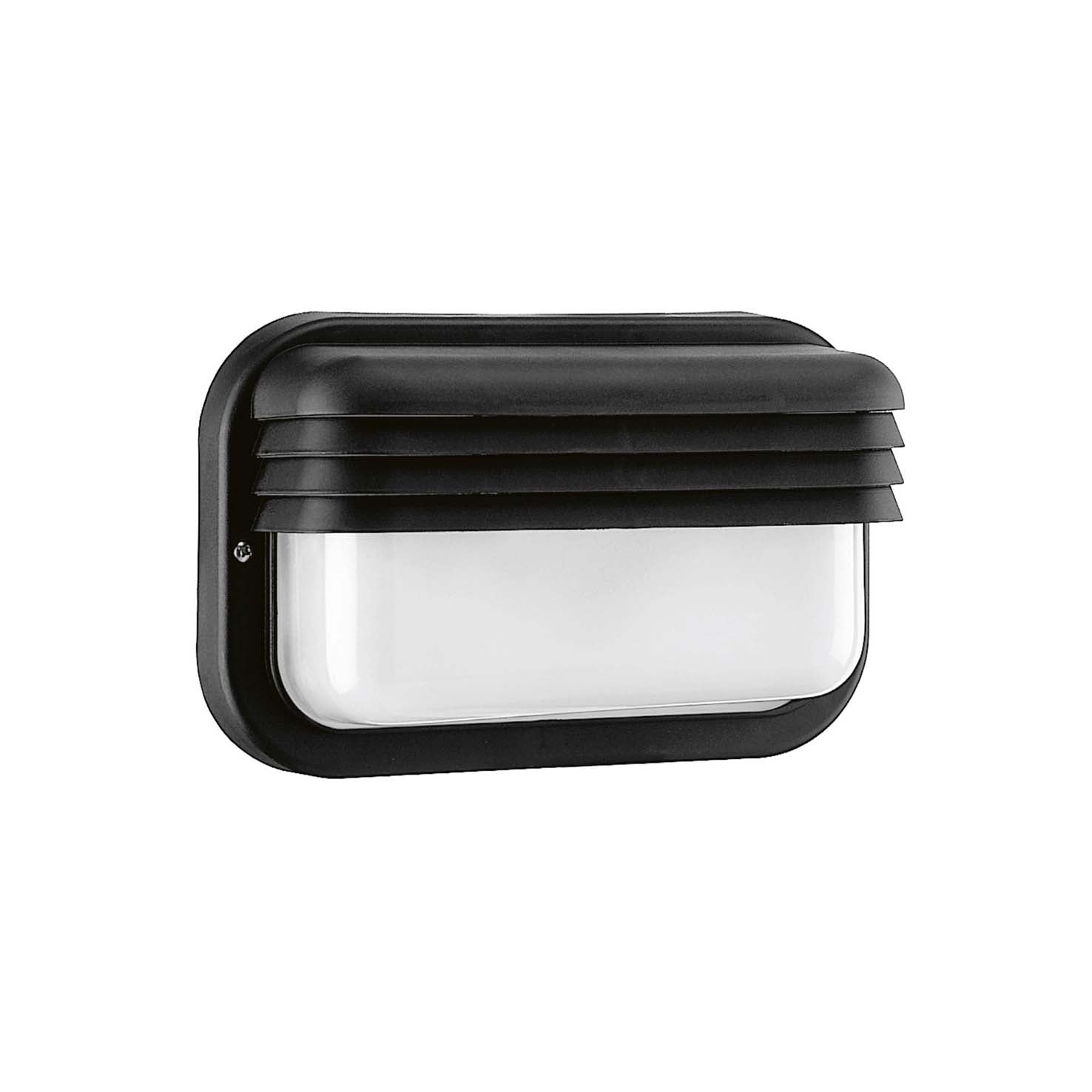 Cristher Prima Hor. hood E27 přisazené svitidlo černé