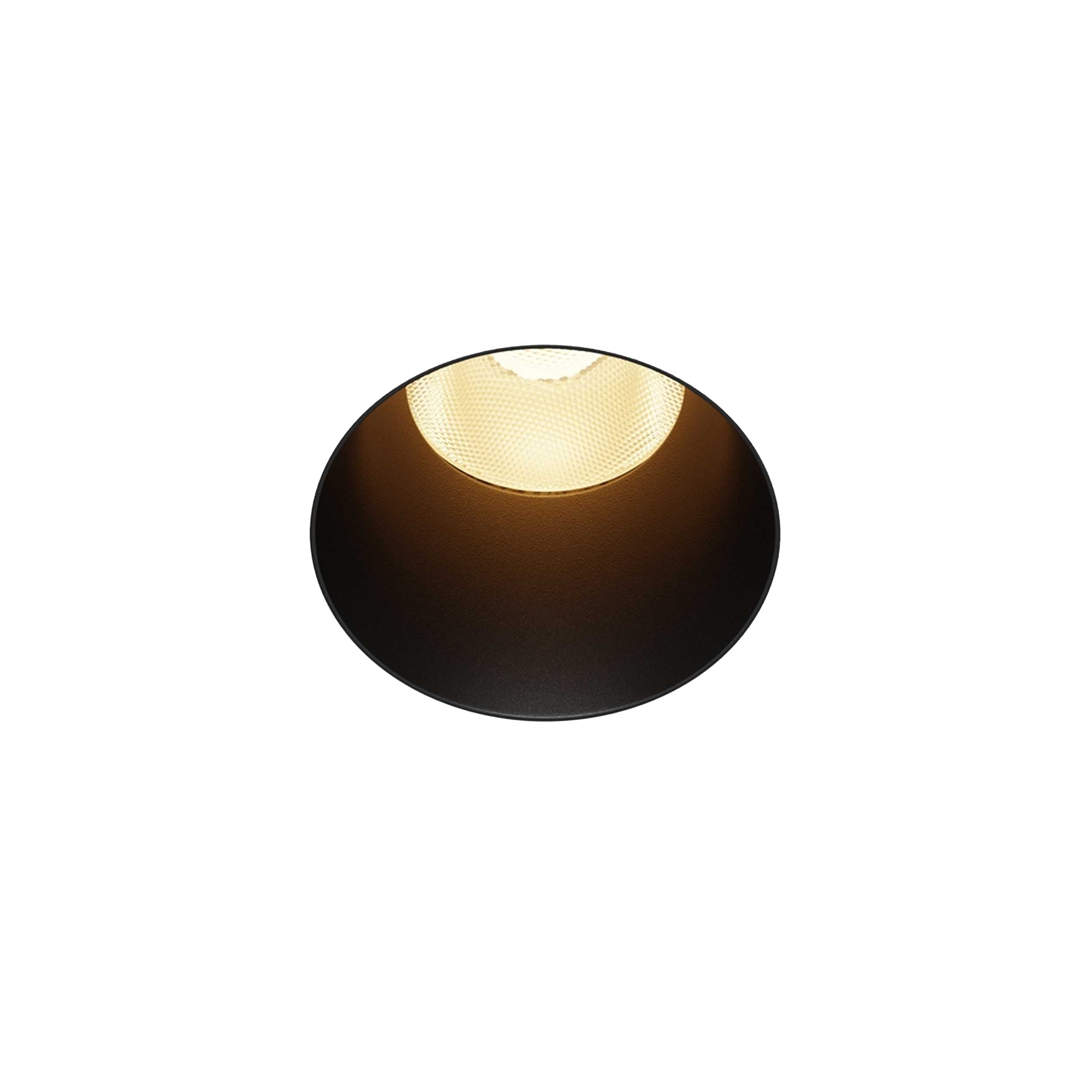 Maytoni downlight Dip LED 50° вграден кръгъл осветител, черен