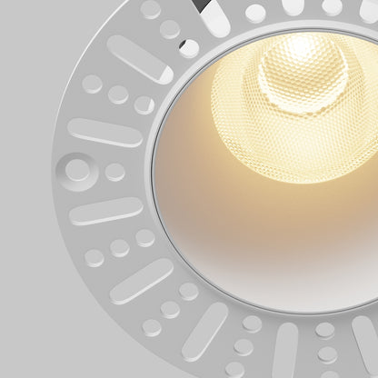 Maytoni downlight Dip LED 50° вграден кръгъл осветител, бял