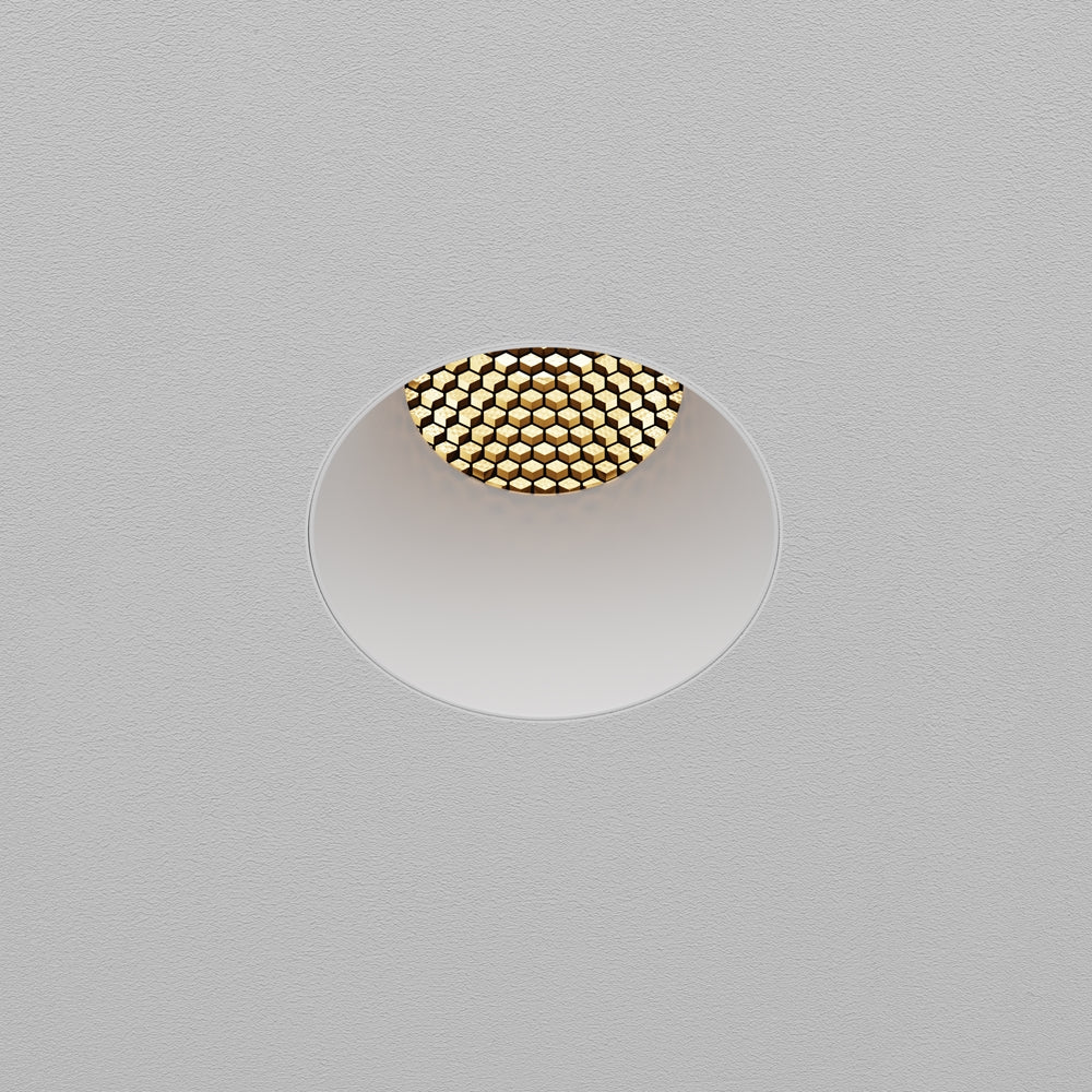 Maytoni downlight Dip LED 50° вграден кръгъл осветител, бял