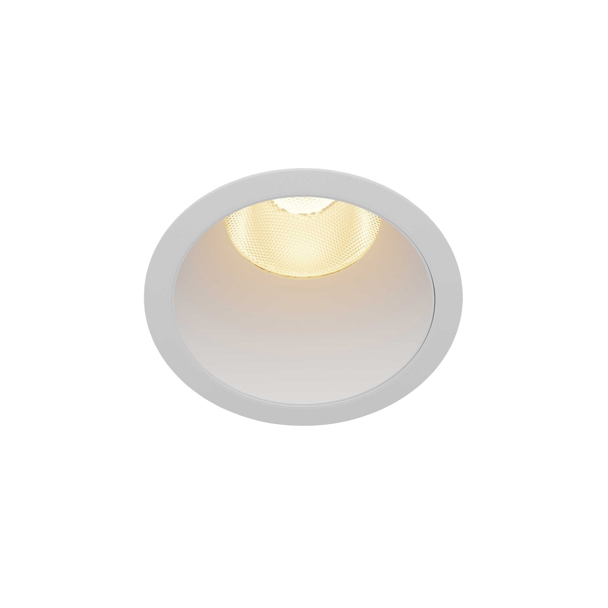 Maytoni downlight Dip LED 50° вграден кръгъл осветител, бял