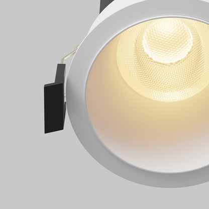Maytoni downlight Dip LED 50° вграден кръгъл осветител, бял