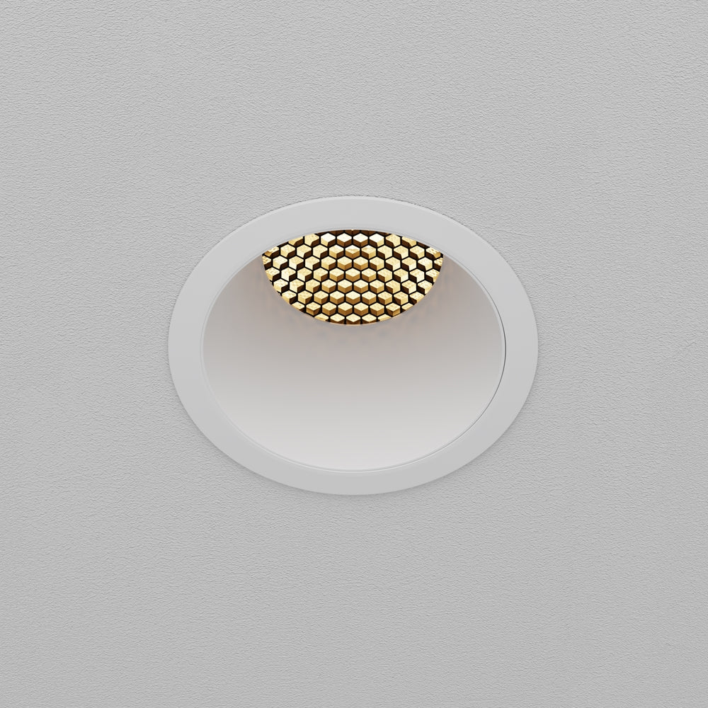 Maytoni downlight Dip LED 50° вграден кръгъл осветител, бял