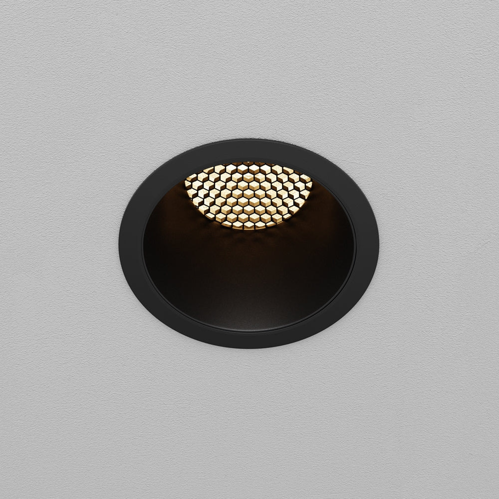 Maytoni downlight Dip LED 50° вграден кръгъл осветител, черен