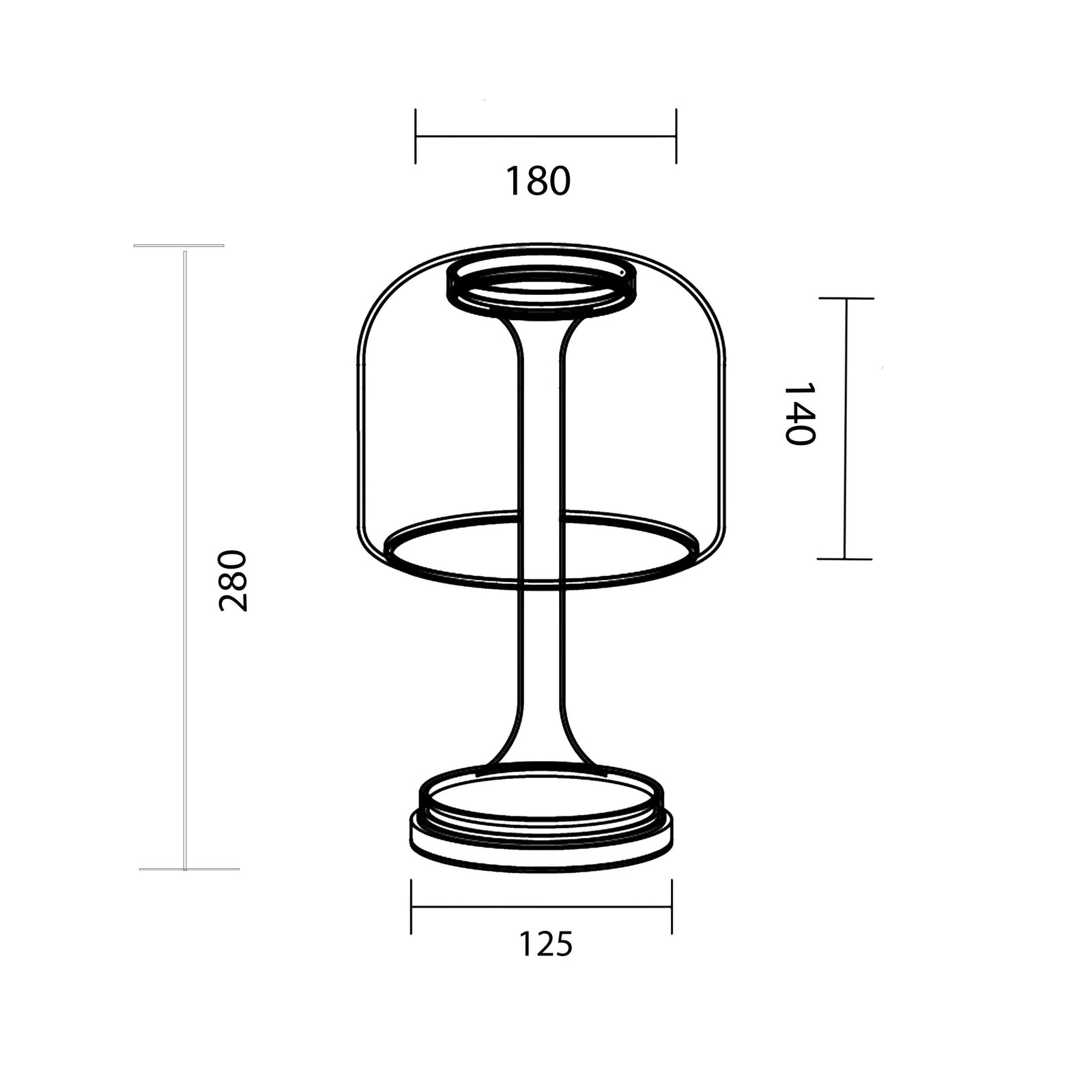 LED настолна лампа Maytoni Spirito