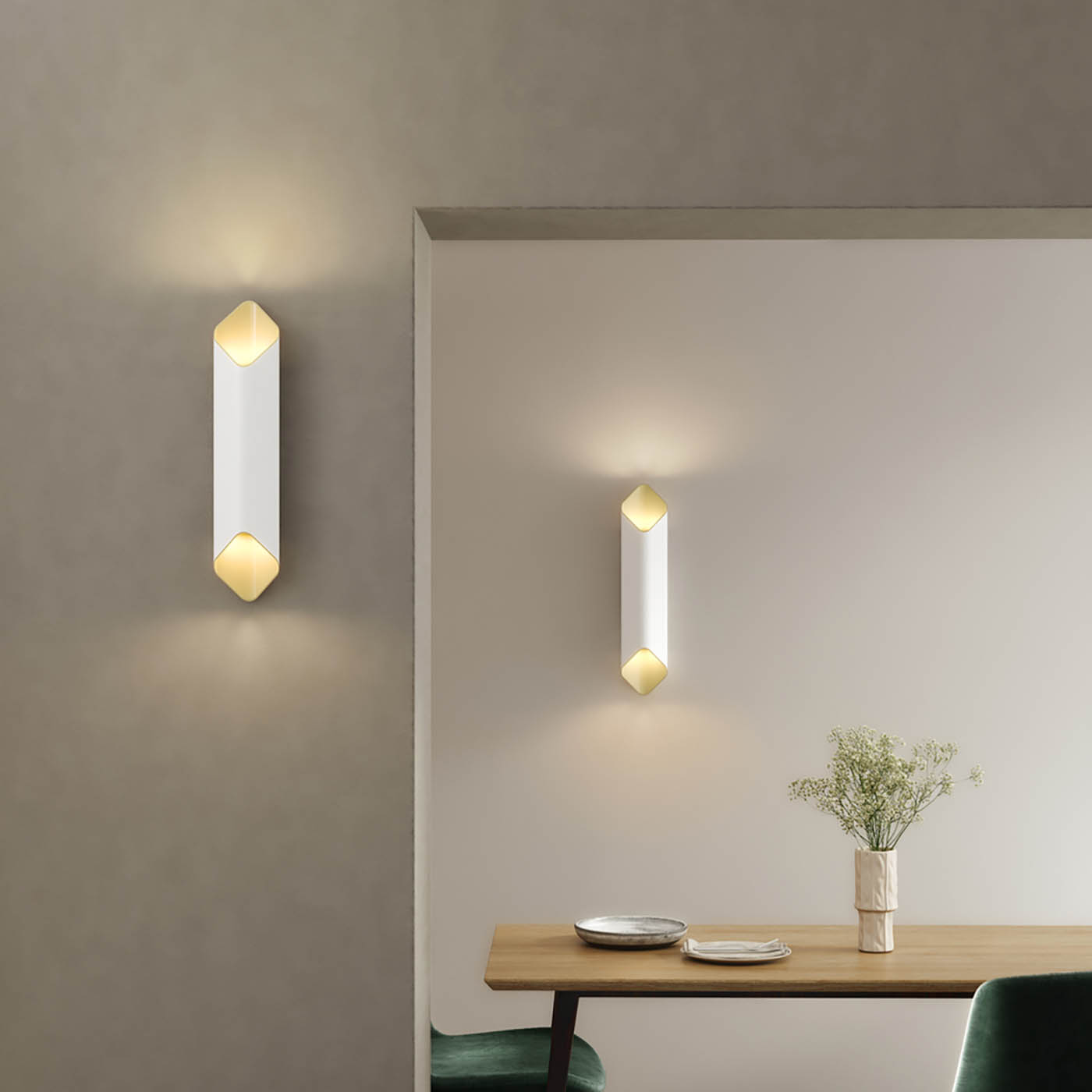 Astro Ako 600 LED přisazené svítidlo zlaté