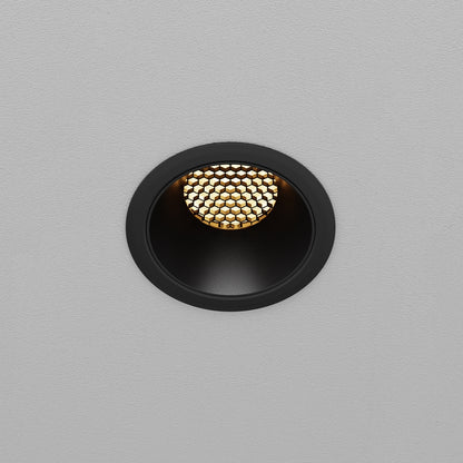 Maytoni downlight Dip LED 50° вграден кръгъл осветител, черен