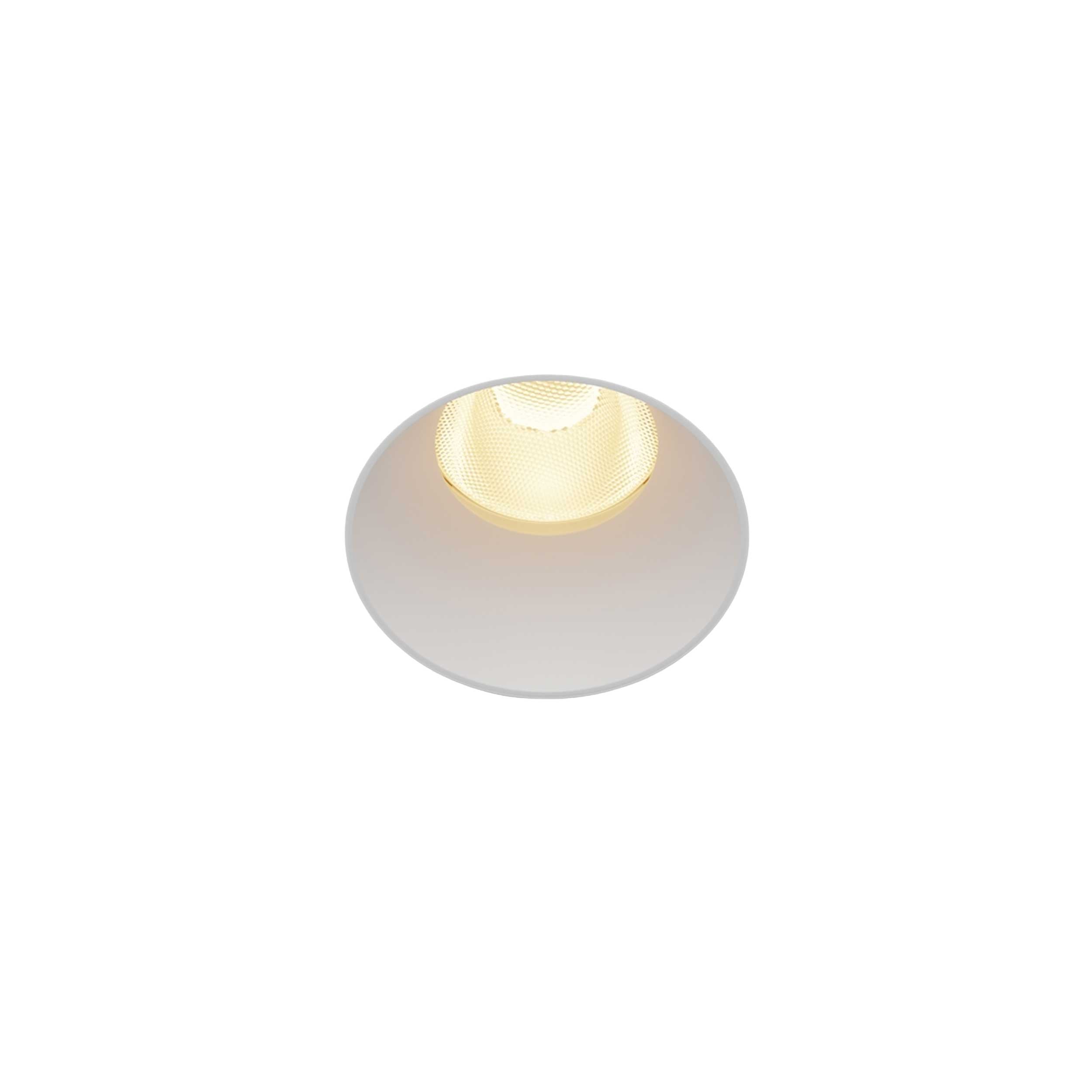 Maytoni downlight Dip LED 50° вграден кръгъл осветител, бял