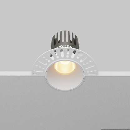 Maytoni downlight Dip LED 50° вграден кръгъл осветител, бял