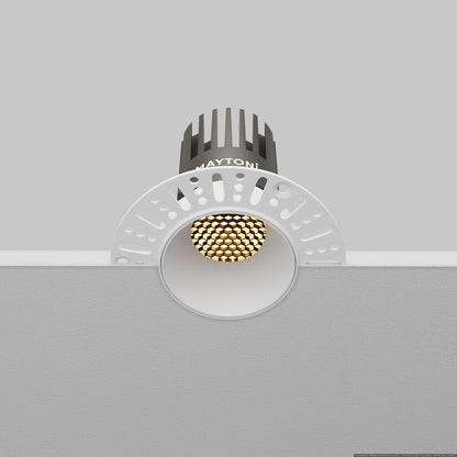 Maytoni downlight Dip LED 50° вграден кръгъл осветител, бял