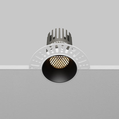 Maytoni downlight Dip LED 50° вграден кръгъл осветител, черен