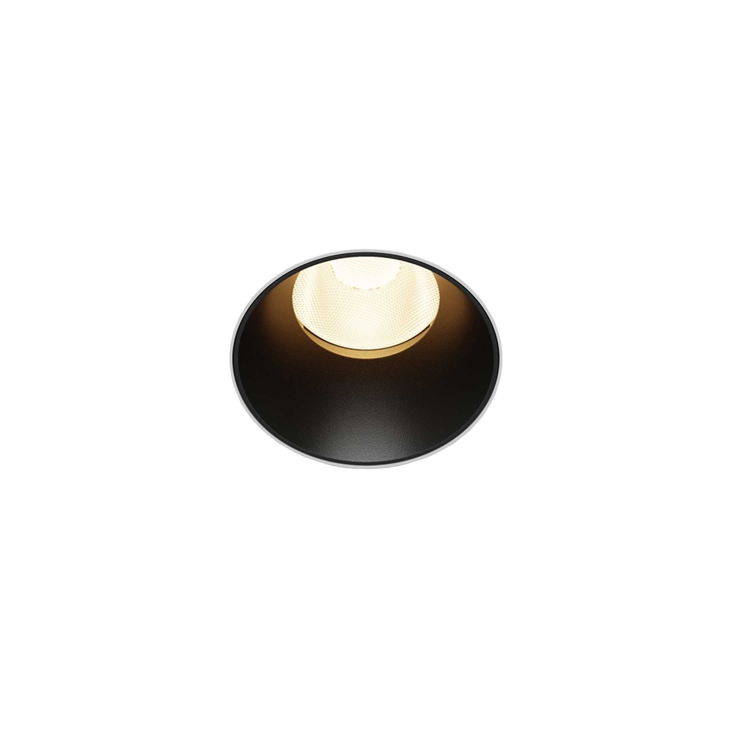 Maytoni downlight Dip LED 50° вграден кръгъл осветител, черен