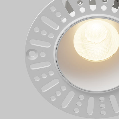 Maytoni downlight Dip LED 50° вграден кръгъл осветител, бял