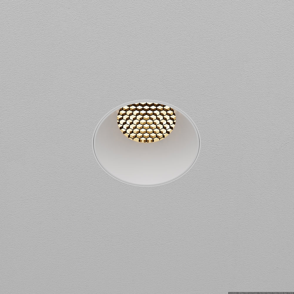 Maytoni downlight Dip LED 50° вграден кръгъл осветител, бял