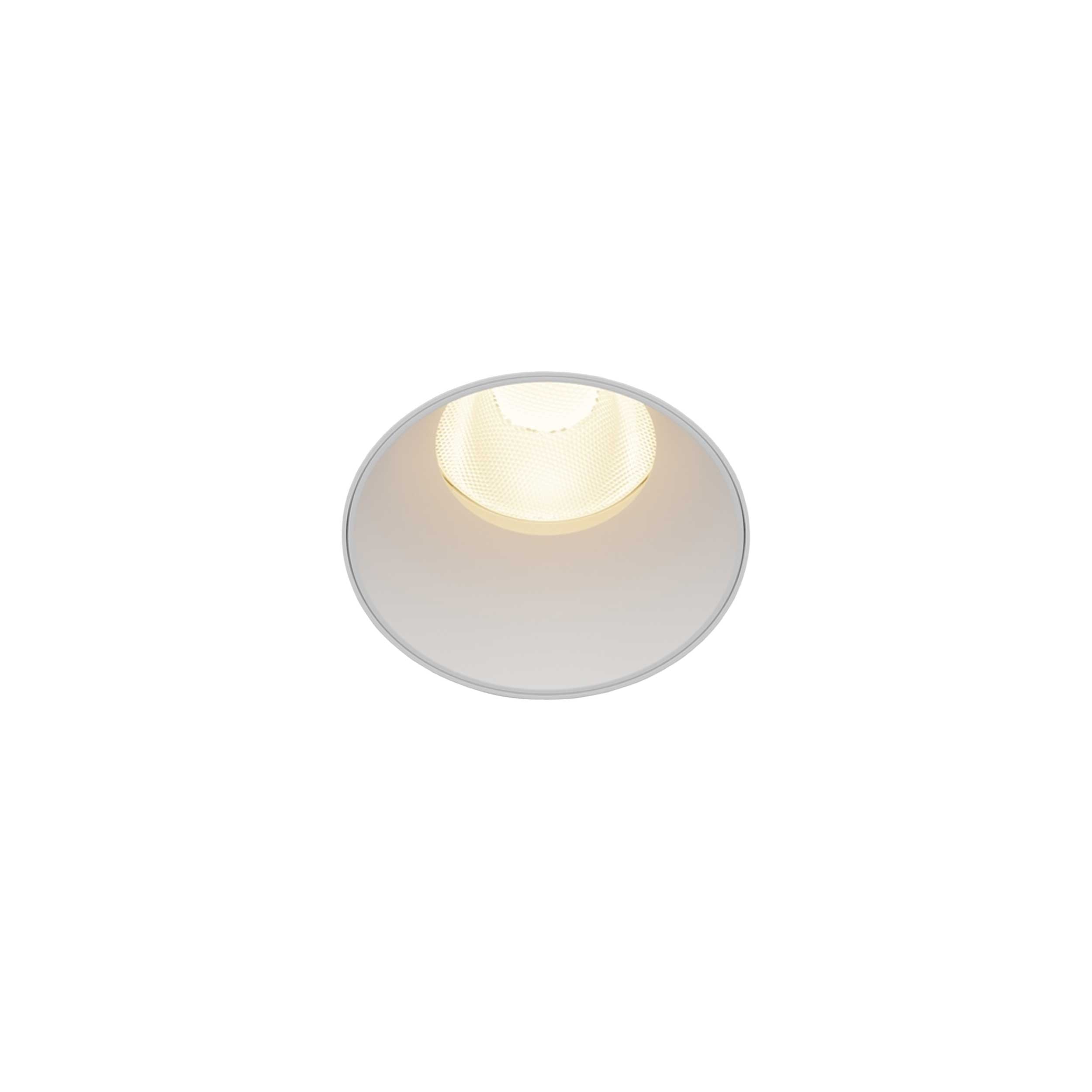 Maytoni downlight Dip LED 50° вграден кръгъл осветител, бял