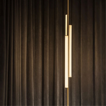 Marset Ambrosia V3 LED – черна вградена висяща вертикална лампа