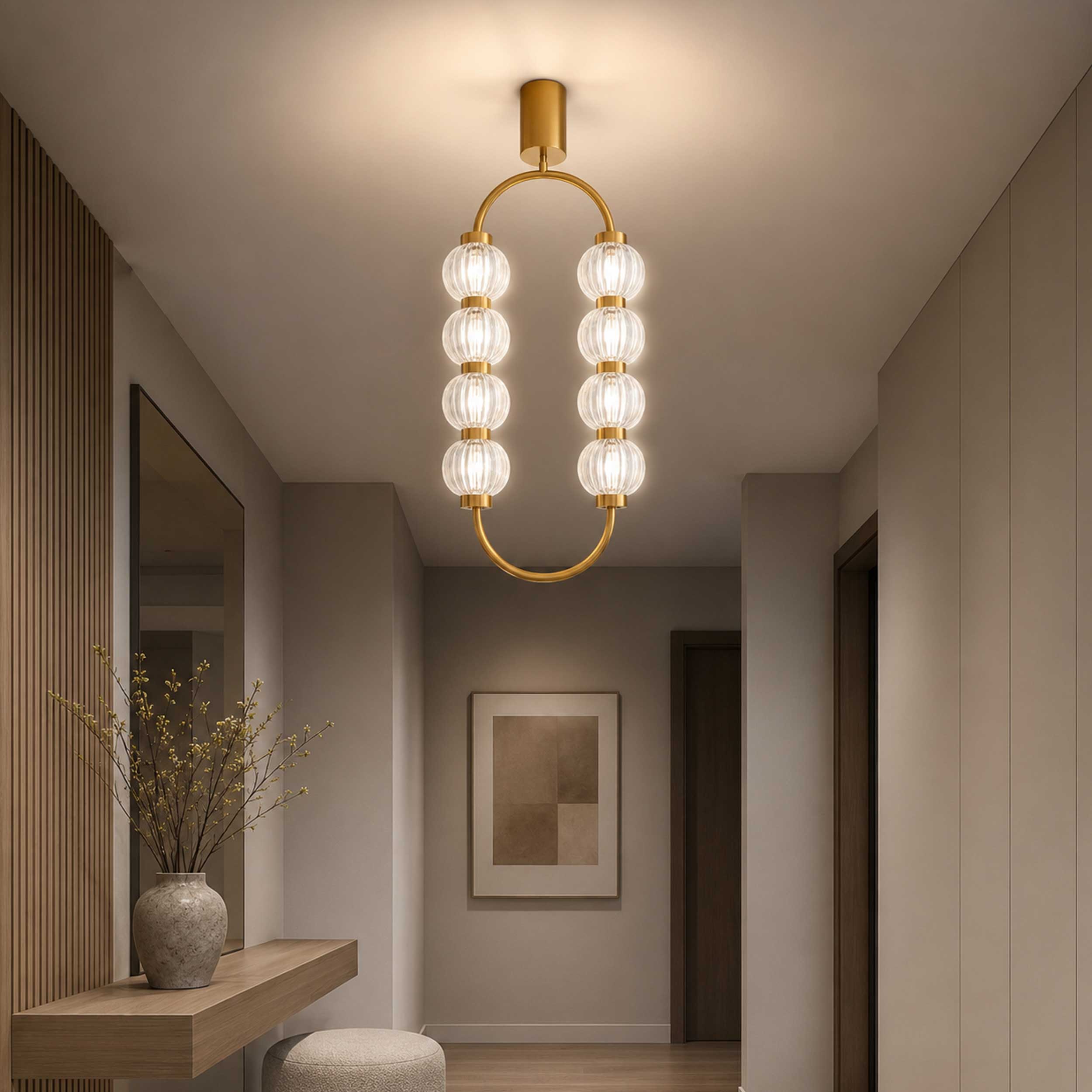 Maytoni Amulet LED висяща лампа с верижна композиция