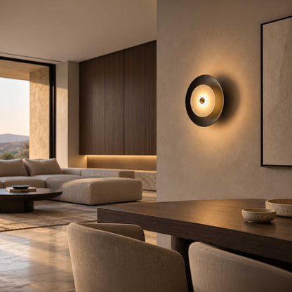 Aromas Coss Alabaster LED стенна лампа