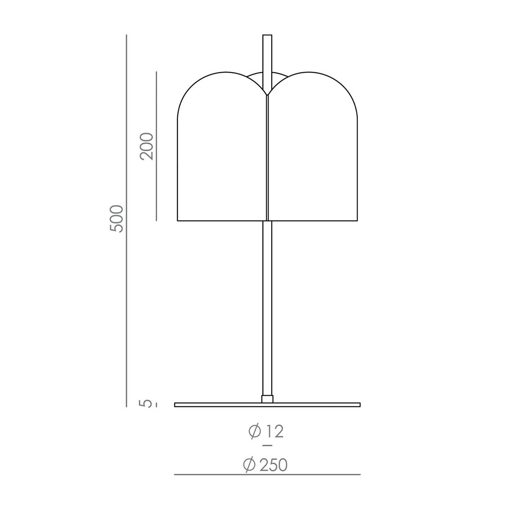 Aromas Oket LED stolní svítidlo stmívatelné