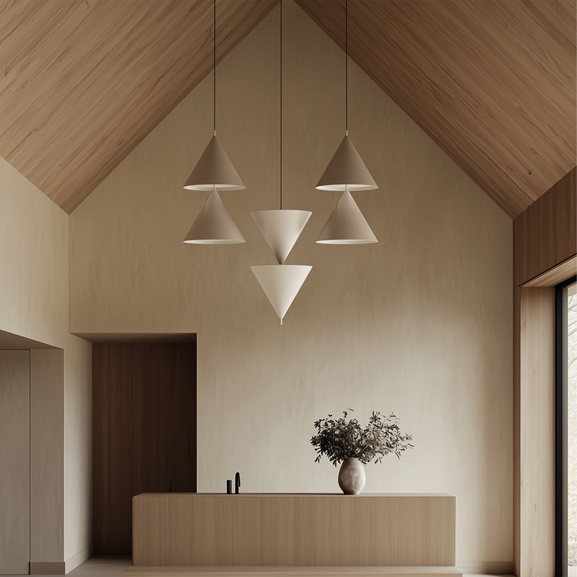 Aromas Trag LED závěsné svítidlo