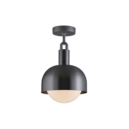 Buster & Punch Forked Globe Shade E27 stropní opálové svítidlo