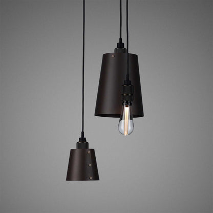 Buster & Punch HOOKED Mix E27 grafitové závěsné svítidlo