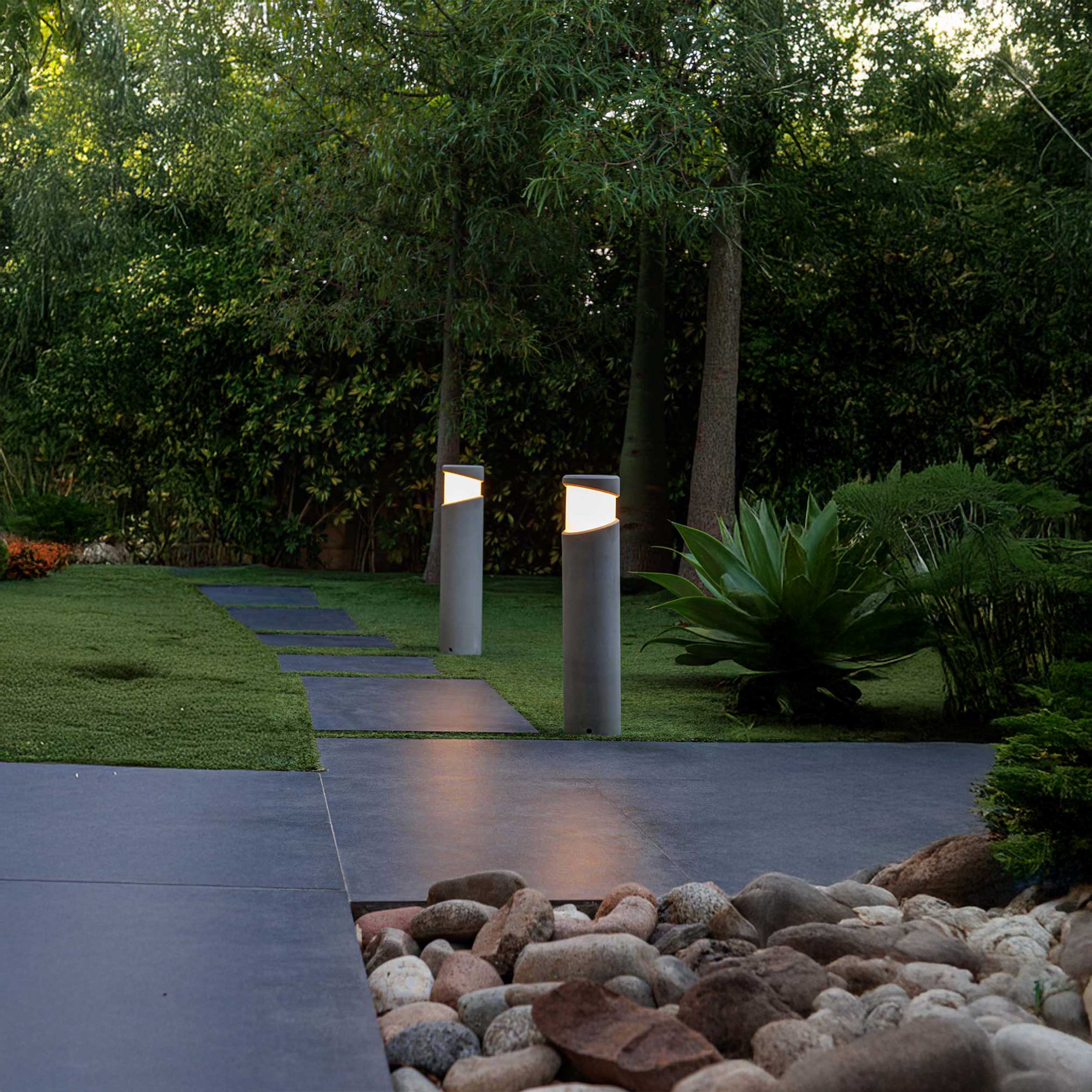 Faro Brume LED glass ceiling light IP44