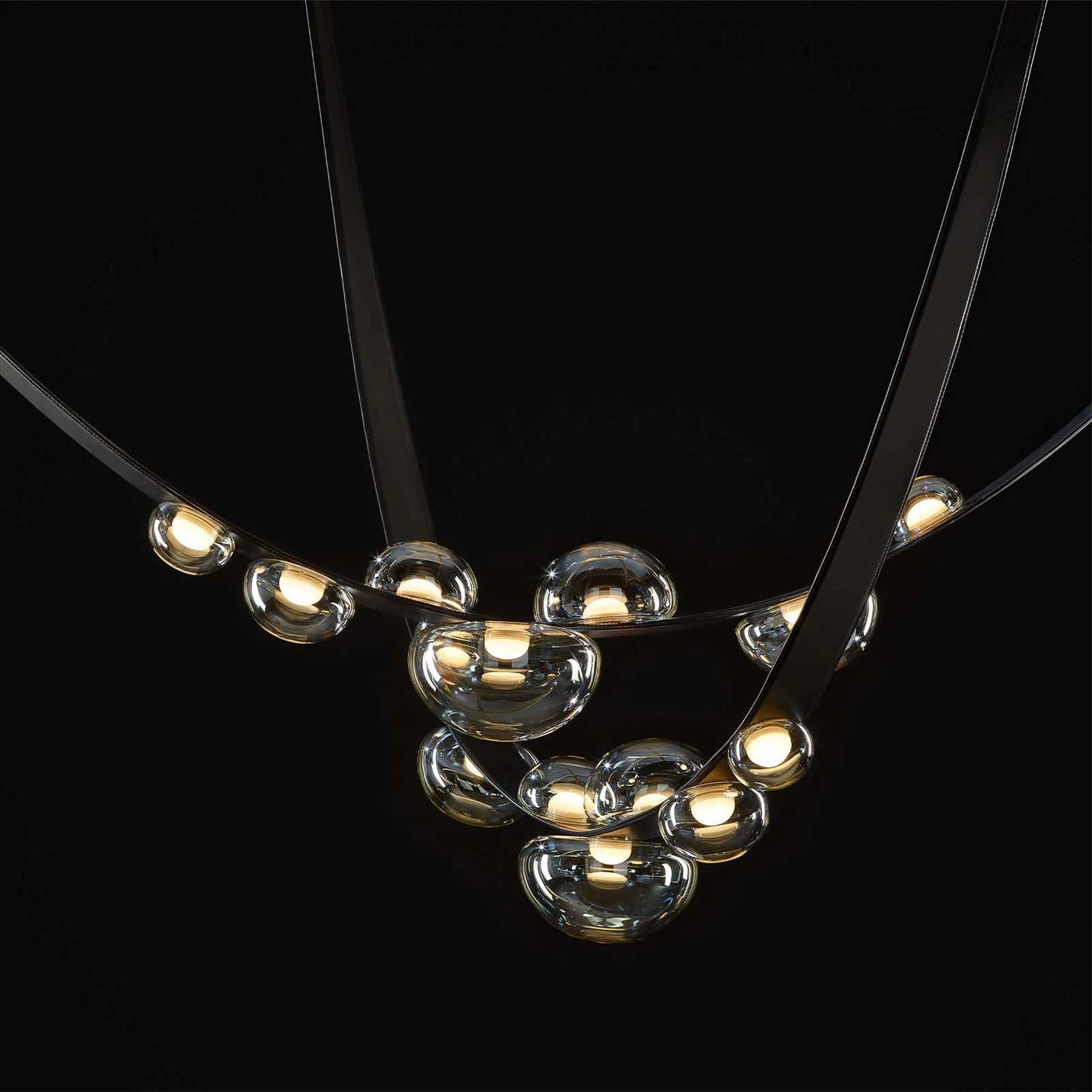 Bomma Dew Drops LED skleněné závěsné svítidlo