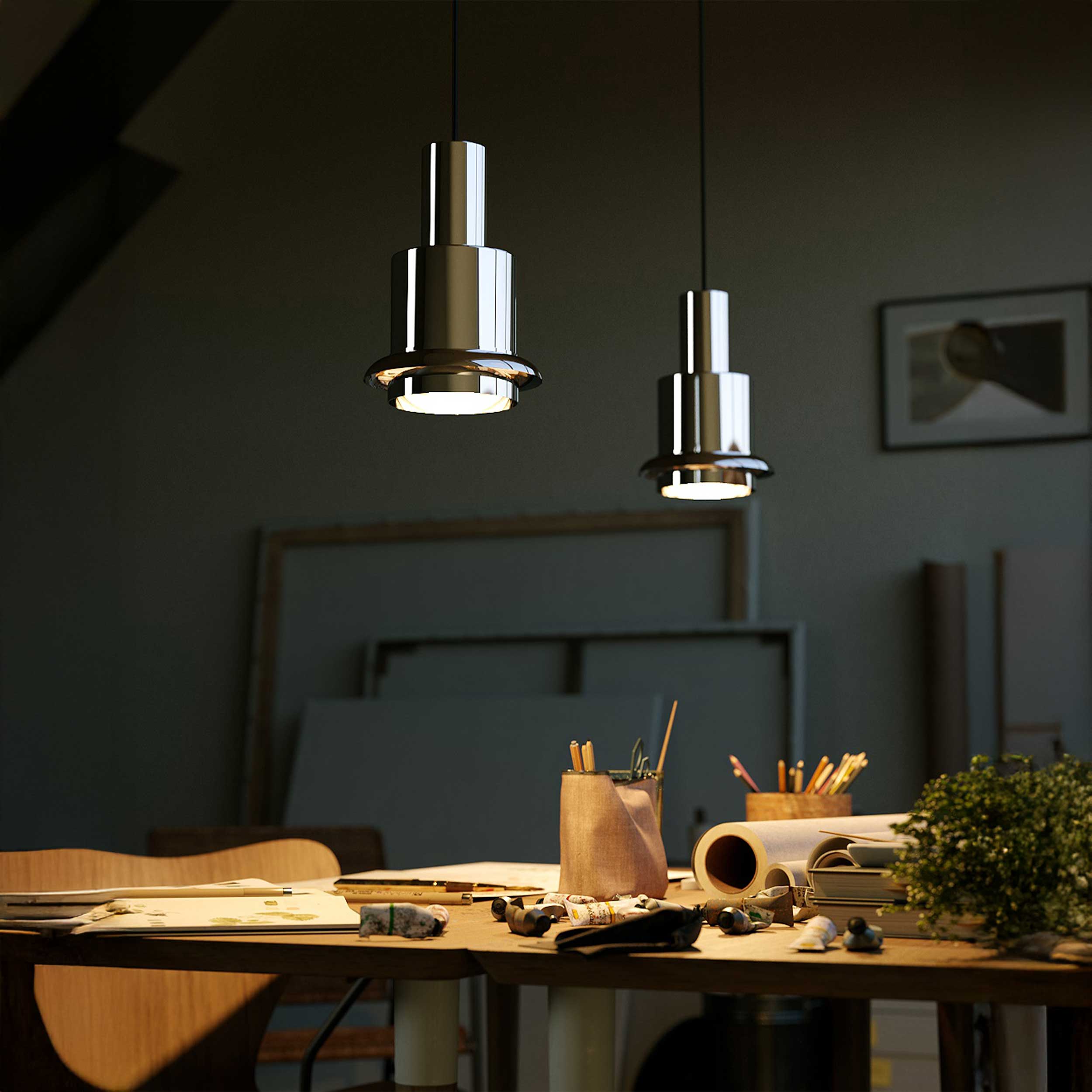 DCW éditions Chaumont L E27 висящо осветително тяло