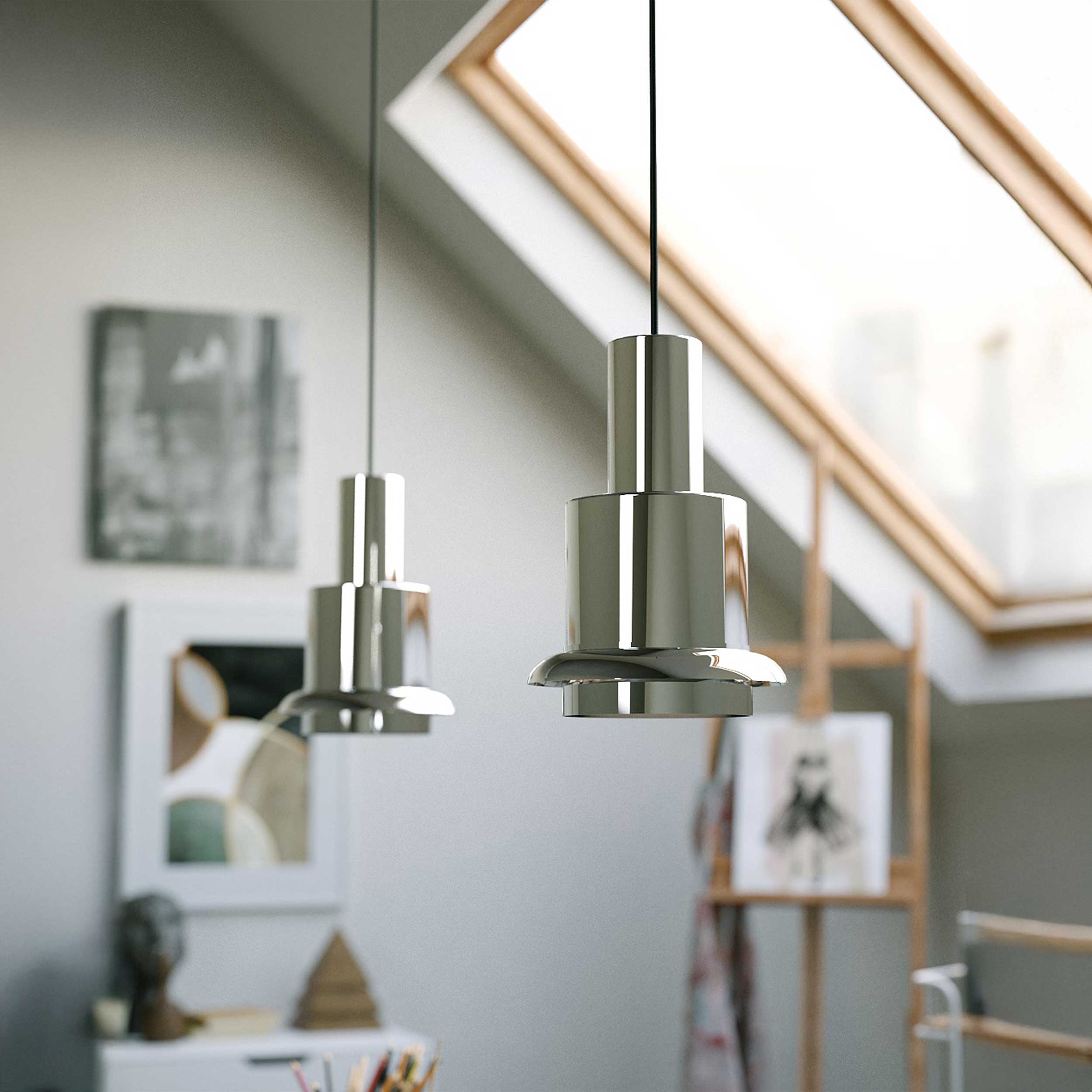 DCW éditions Chaumont L E27 висящо осветително тяло