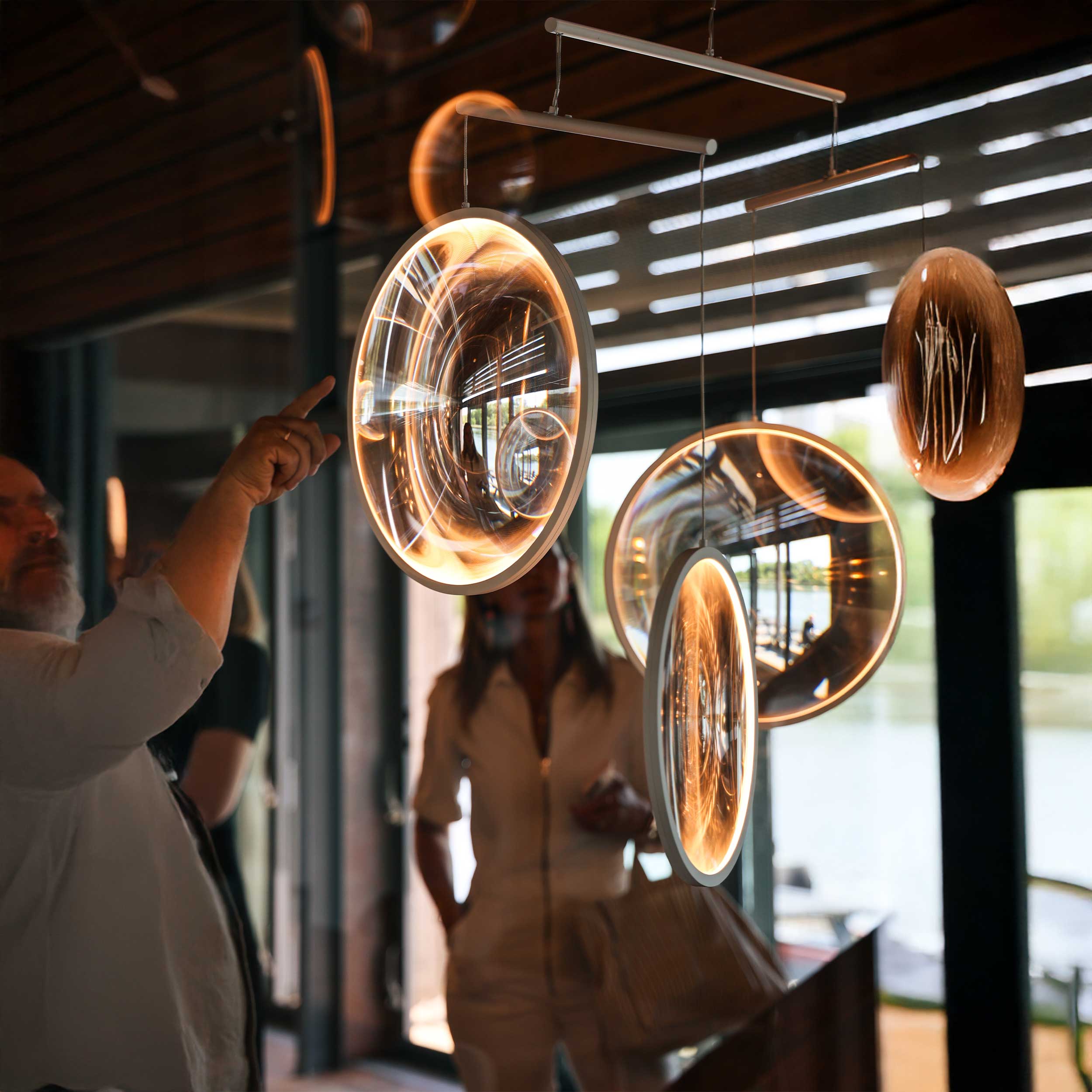 DCW éditions Focus LED висящо осветително тяло